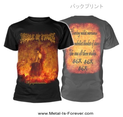 CRADLE OF FILTH (���쥤�ɥ롦���֡��ե��륹) NYMPHETAMINE �֥˥�ե����ߥ�� �ԥ����