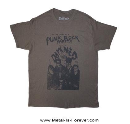 The Damned (�����) Party Flyer �֥ѡ��ƥ������ե饤�䡼�� T����ġʥ��졼��