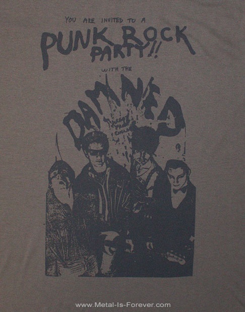 The Damned (�����) Party Flyer �֥ѡ��ƥ������ե饤�䡼�� T����ġʥ��졼��