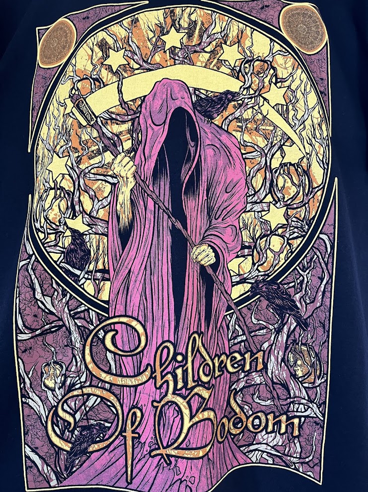 �ں߸ˤ����CHILDREN OF BODOM (����ɥ�󡦥��֡��ܥɥ�) NOUVEAU REAPER �̡֥�����������ѡ��� �ԥ����  XL������