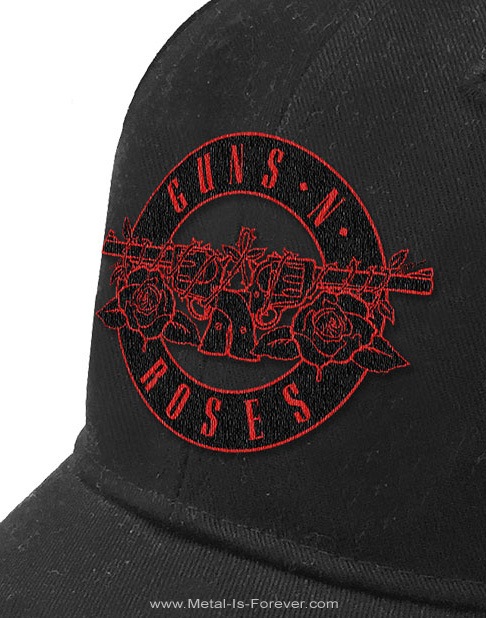 GUNS N' ROSES -���󥺡�����ɡ���������- RED CIRCLE LOGO �֥�åɡ��������롦������ �١����ܡ��륭��å�
