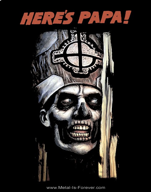GHOST -��������- HERE'S PAPA �֥ҥ��������ѥѡ� T����� Ver.2