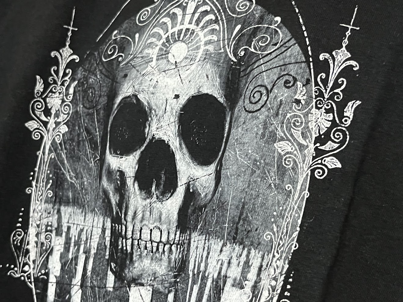 �ں߸�ͭ���ARCH ENEMY �ʥ����������ͥߡ��� Graveyard Skull �֥��쥤���䡼�ɡ�������� T����� L������