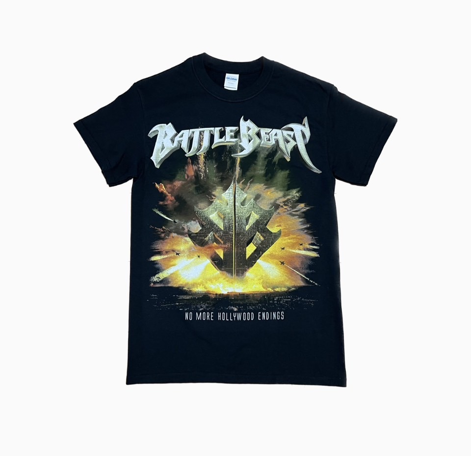 �ں߸�ͭ���BATTLE BEAST (�Хȥ롦�ӡ�����) NO MORE HOLLYWOOD ENDINGS �֥Ρ����⥢���ϥꥦ�åɡ�����ǥ��󥰥��� 2019ǯ���ƥĥ��� T����� S������