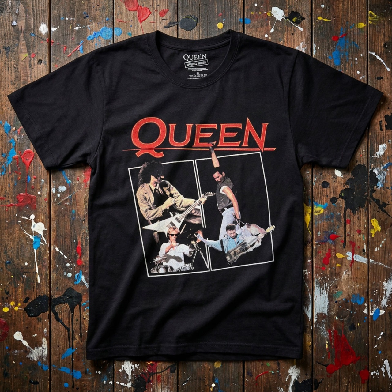 QUEEN (��������) Poster�֥ݥ������� �����ܥ� T�����