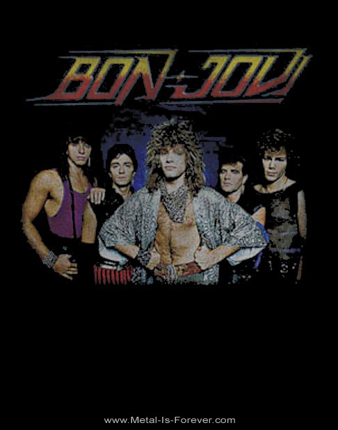 BON JOVI (�ܥ󡦥������) TOUR '84 ��84ǯ�ĥ����� T�����