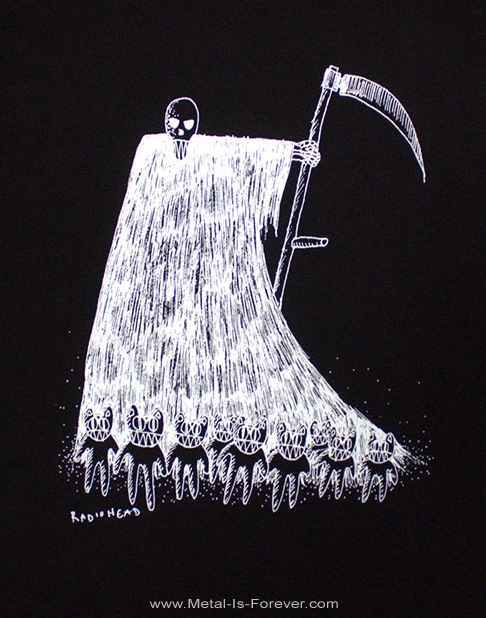 Radiohead (ǥإå) Grim Reaper ֥ࡦ꡼ѡ T
