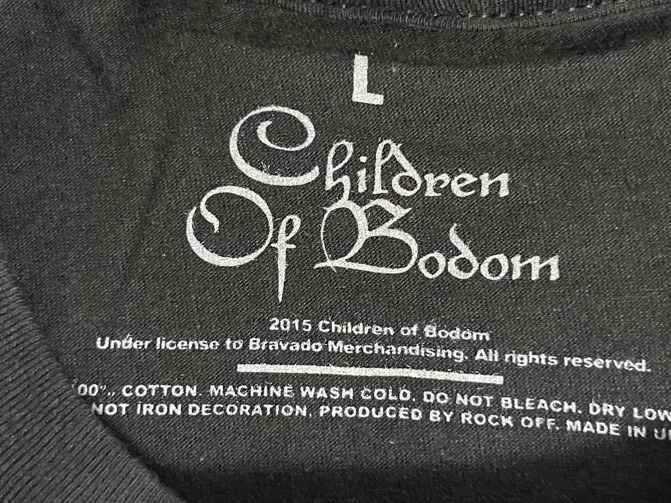 �ں߸ˤ����CHILDREN OF BODOM (����ɥ�󡦥��֡��ܥɥ�) DEATH WANTS YOU �֥�����ġ��桼�� �ԥ����  L������