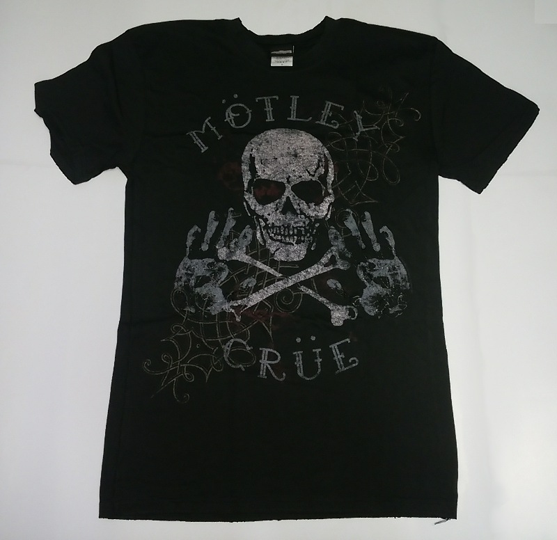 Motley Crue モトリークルー バンド Tシャツ 海外限定 スカル 在庫有り商品】MOTLEY CRUE -モトリー・クルー- SKULL 「スカル