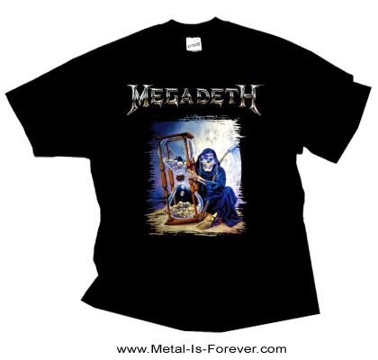 MEGADETH (メガデス) COUNTDOWN HOURGLASS 「破滅への砂時計」 Tシャツ