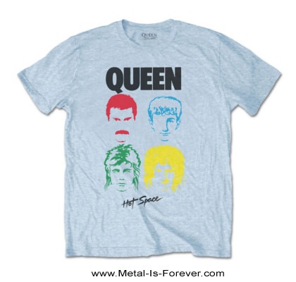 QUEEN (クイーン) HOT SPACE 「ホット・スペース」 Tシャツ（ライト