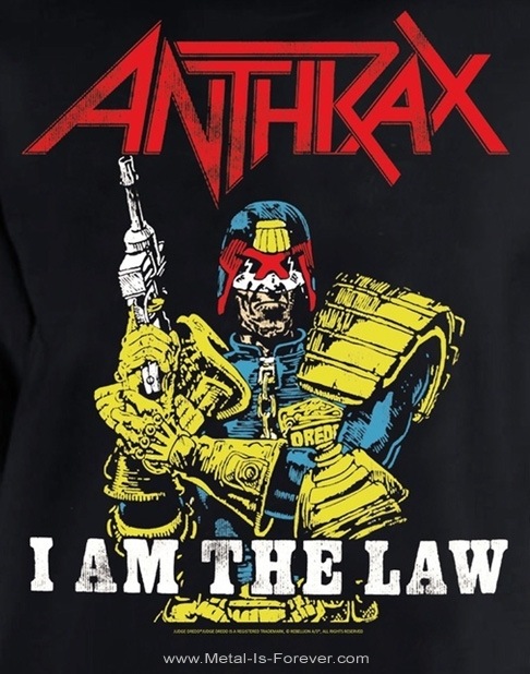 ANTHRAX (���󥹥�å���) I Am The Law �֥��������ࡦ���������ץ������å�