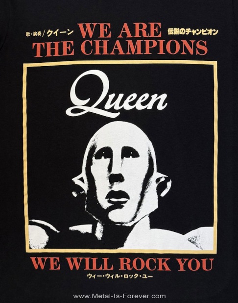 QUEEN (��������) We Are The Champions ������Υ����ԥ���� �����ܥ� T�����