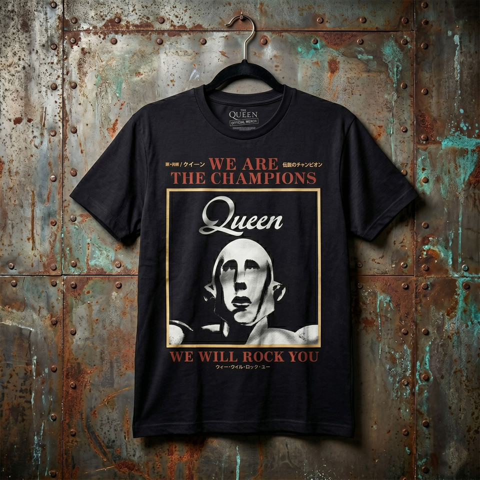 QUEEN (��������) We Are The Champions ������Υ����ԥ���� �����ܥ� T�����