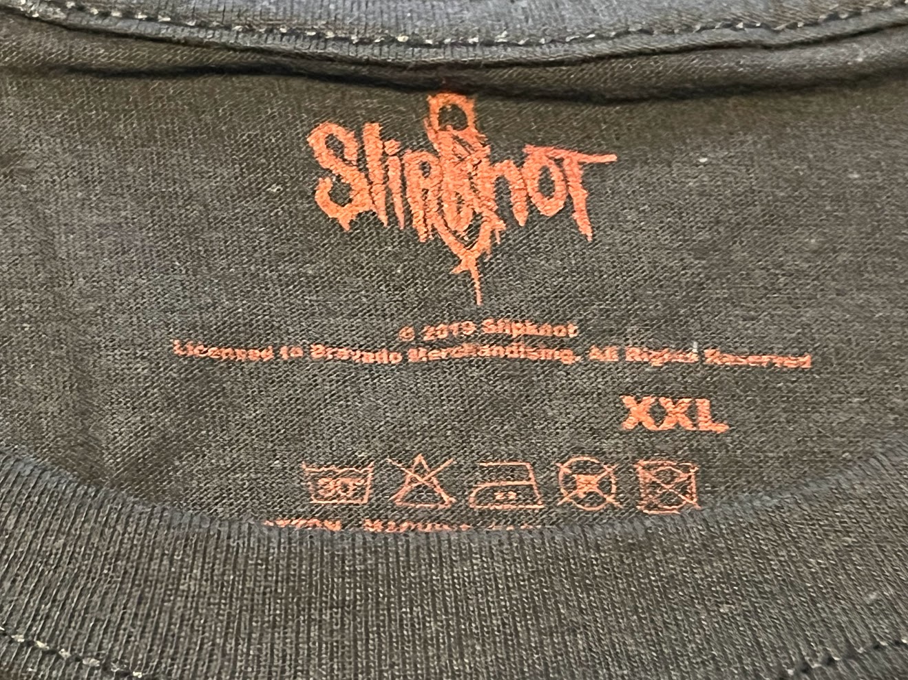 �ں߸ˤ����SLIPKNOT (����åץΥå�) SLIPKNOT 19 YEARS �֥���åץΥåȡ�19��ǯ�� �ԥ���� XXL������