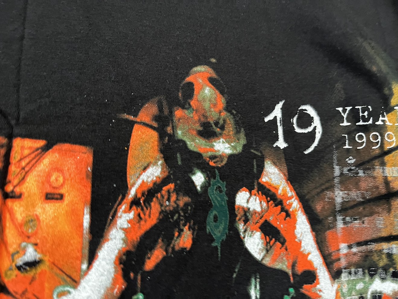 �ں߸ˤ����SLIPKNOT (����åץΥå�) SLIPKNOT 19 YEARS �֥���åץΥåȡ�19��ǯ�� �ԥ���� XXL������