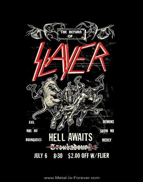 SLAYER -쥤䡼- HELL AWAITS ֥إ롦ġ ե饤䡼 ԥ