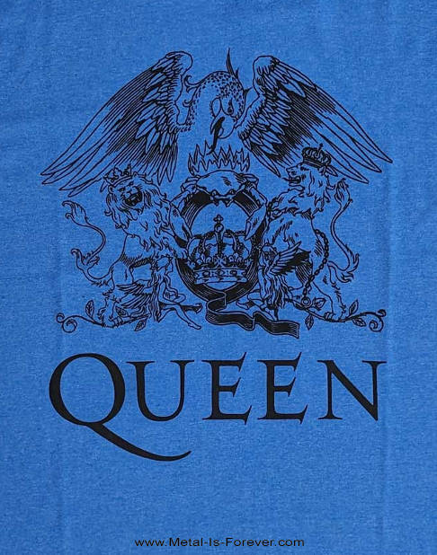 QUEEN (��������) Crest Logo �֥��쥹�ȡ������� ��󥬡��ԥ���ġ��ġ�
