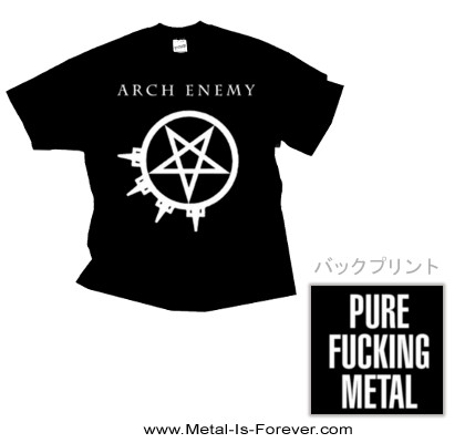 ARCH ENEMY -ͥߡ- PURE FUCKING METAL ֥ԥ奢եå󥰡᥿  T