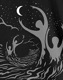 DARK TRANQUILLITY (���������ȥ�󥭥��ƥ���) Circle �֥�������� T�����