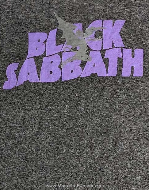 BLACK SABBATH (�֥�å������Х�) Logo & Daemon �֥���������ɡ��ǡ����� �С��󥢥��� T����ġʥ��㥳���롦���졼��