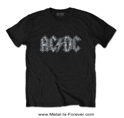 AC/DC (エーシー・ディーシー) Logo 「ロゴ」 キッズTシャツ（ライン 