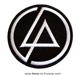 LINKIN PARK (��󥭥󡦥ѡ���) Concentric Text Logo �֥��󥻥�ȥ�å����ƥ����ȡ������� ��åڥ�