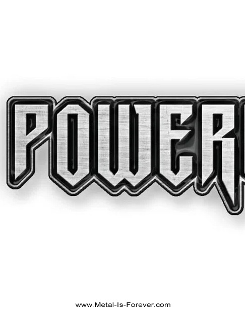 POWERWOLF (�ѥ�����) Logo �֥����ץԥ�Хå�