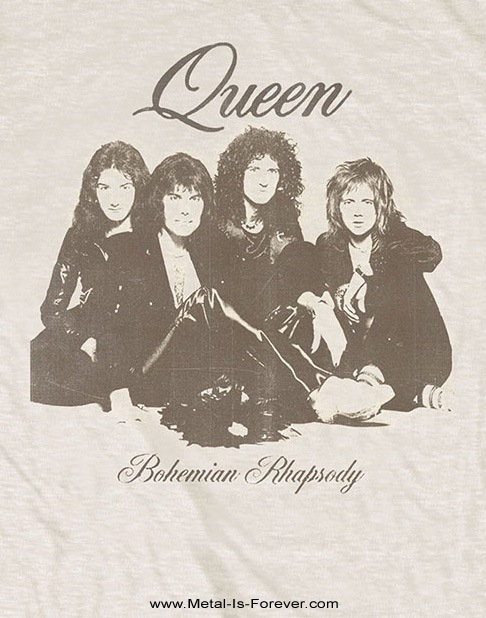 QUEEN (��������) BOHEMIAN RHAPSODY �֥ܥإߥ��󡦥�ץ��ǥ��� �ݡ��ȥ졼�� T����ġʥʥ����롦���顼��