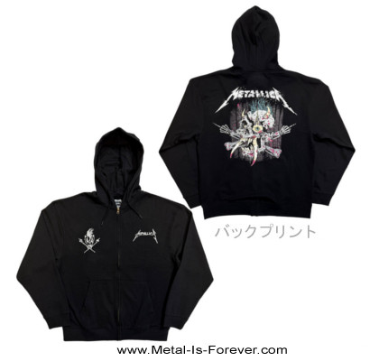 METALLICA (メタリカ) Worn Pushead Flaming Skull 「ウォーン