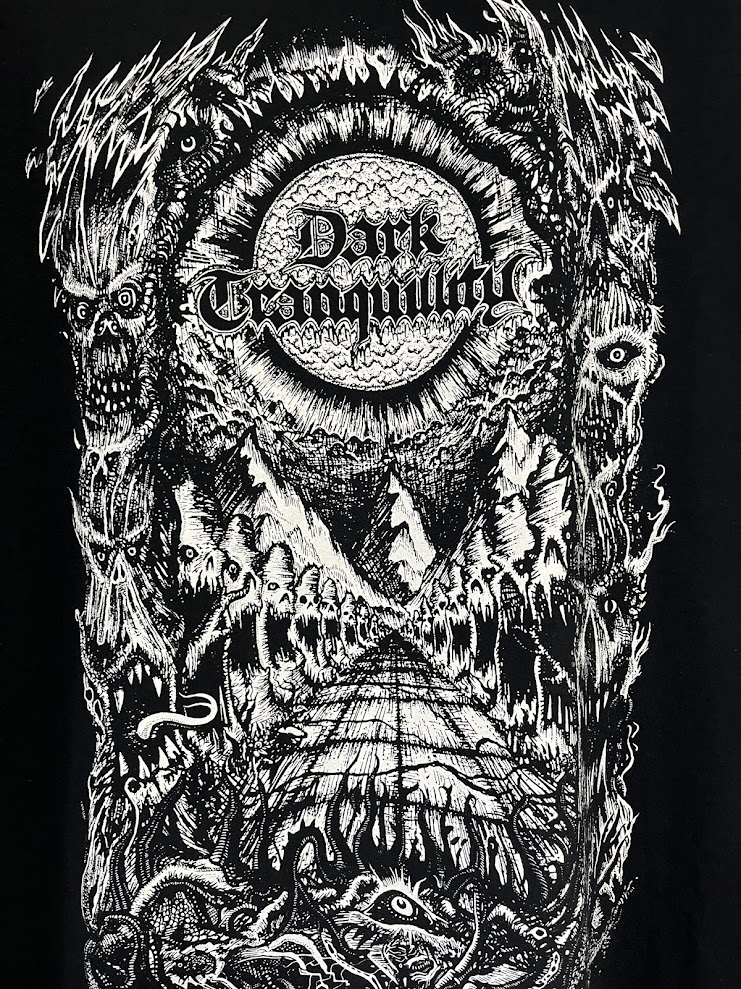 �ں߸ˤ����DARK TRANQUILLITY (���������ȥ�󥭥��ƥ���) OLD SCHOOL GOTHENBUR �֥�����ɡ��������롦�������ƥܥ�� T�����  XXL������
