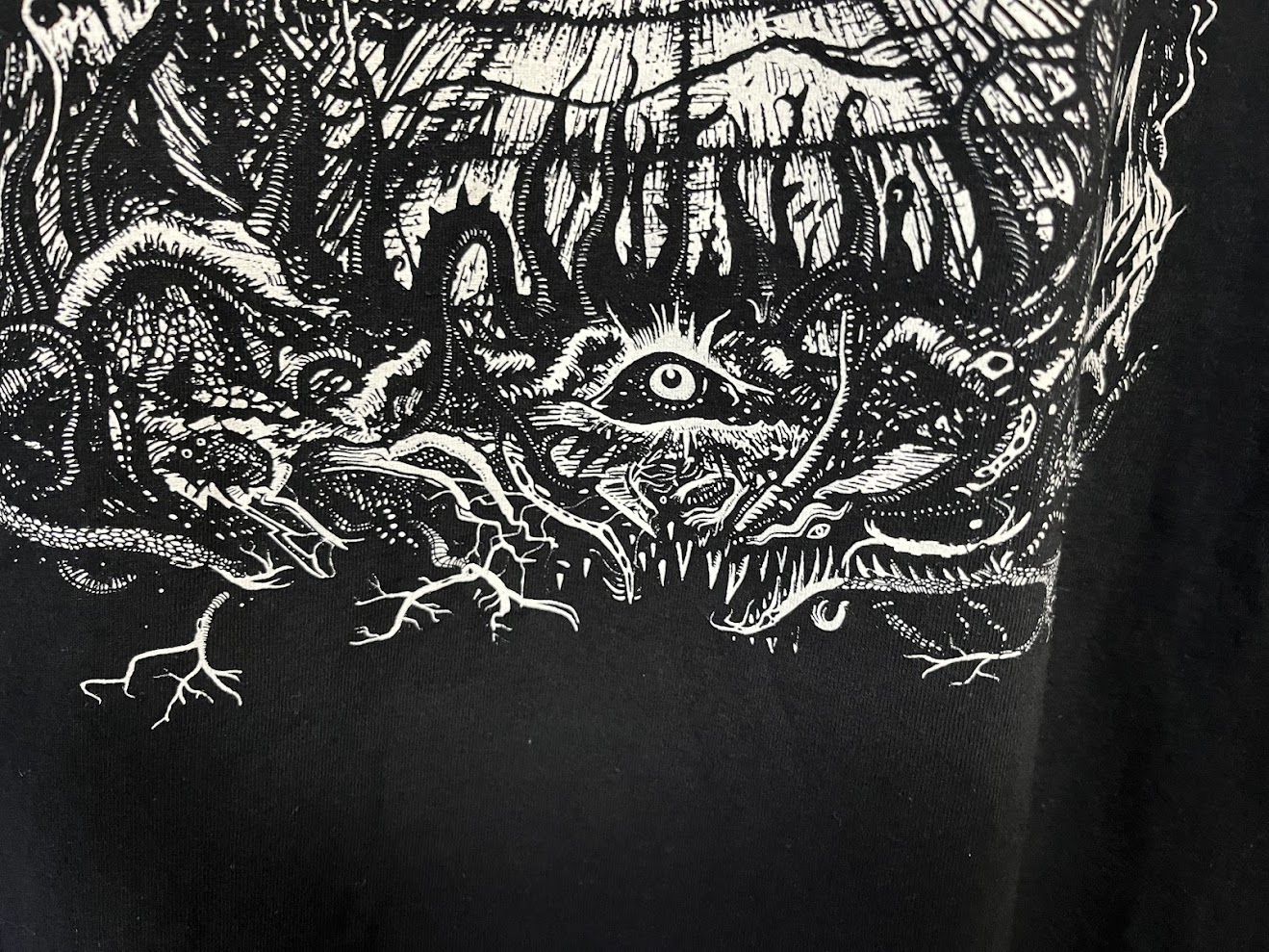 �ں߸ˤ����DARK TRANQUILLITY (���������ȥ�󥭥��ƥ���) OLD SCHOOL GOTHENBUR �֥�����ɡ��������롦�������ƥܥ�� T�����  XXL������