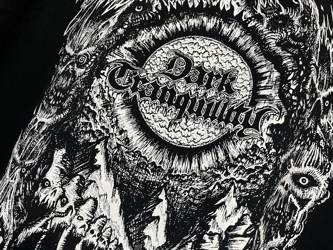 �ں߸ˤ����DARK TRANQUILLITY (���������ȥ�󥭥��ƥ���) OLD SCHOOL GOTHENBUR �֥�����ɡ��������롦�������ƥܥ�� T�����  XXL������