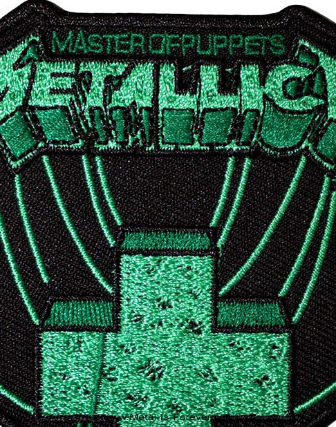 METALLICA (�᥿�ꥫ) Master Of Puppets Green Cross �֥᥿�롦�ޥ����������꡼�󡦥������� ��åڥ�