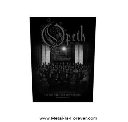 OPETH (�����ڥ�) The Last Will and Testament �֥����饹�ȡ������롦����ɡ��ƥ������ȡ� �Хå��ѥå�