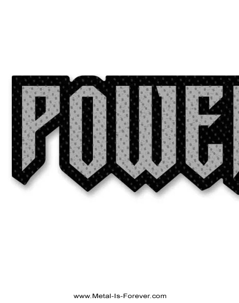 POWERWOLF (�ѥ�����) Logo�֥����ץ��åȡ������ȡ���åڥ�
