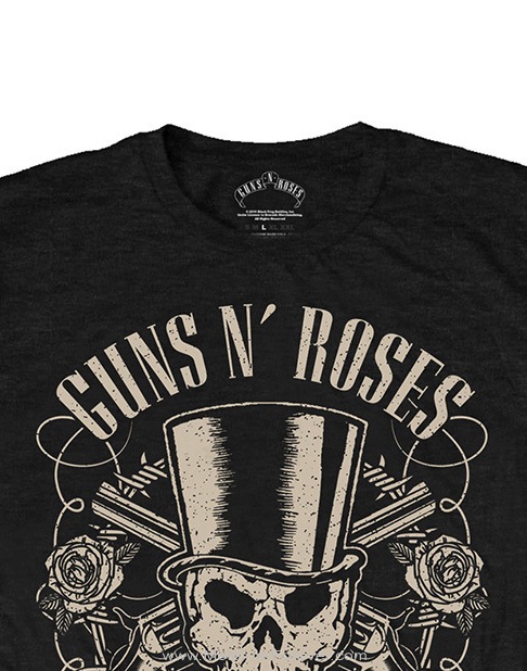 GUNS N' ROSES -���󥺡�����ɡ���������- TOP HAT, SKULL & PISTOLS LAS VEGAS �֥ȥåץϥåȡ������롦����ɡ��ԥ��ȥ롦�饹���������� �ԥ����