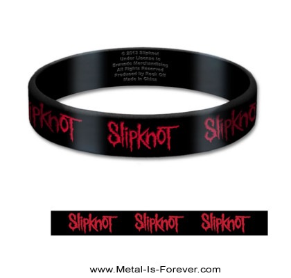 SLIPKNOT (スリップノット) LOGO 「ロゴ」 ラバー・ブレスレット