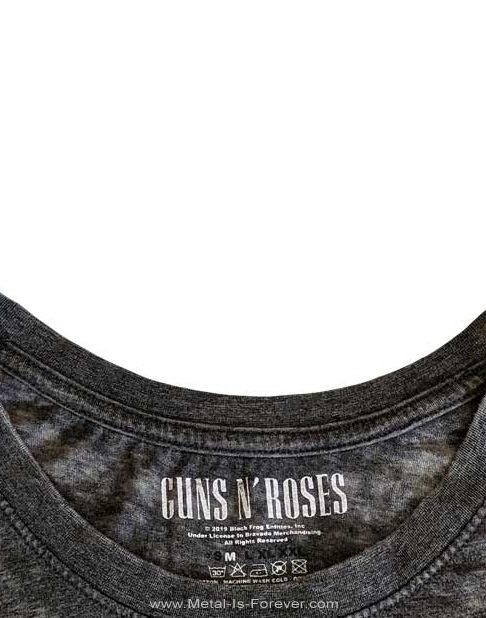 GUNS N' ROSES (���󥺡�����ɡ���������) Classic Logo �֥��饷�å��������� ��ǥ����� �С��󥢥��� T����ġʥ��㥳���롦���졼��