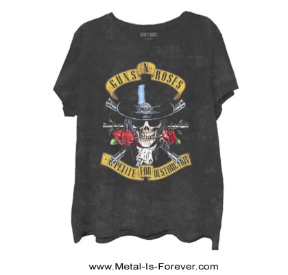 GUNS N' ROSES (���󥺡�����ɡ���������) Appetite for Destruction �֥��ڥ����ȡ��ե������ǥ����ȥ饯������ �����å��� ���å� �ԥ����