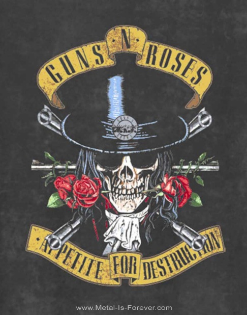 GUNS N' ROSES (���󥺡�����ɡ���������) Appetite for Destruction �֥��ڥ����ȡ��ե������ǥ����ȥ饯������ �����å��� ���å� �ԥ����