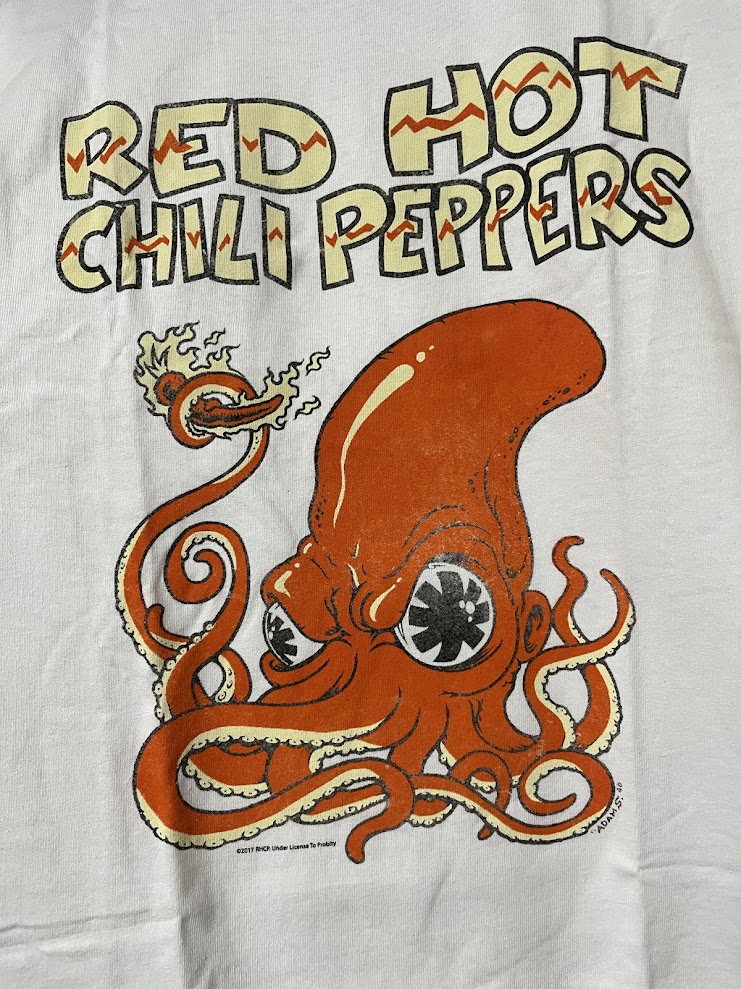 �ں߸ˤ����RED HOT CHILI PEPPERS (��åɡ��ۥåȡ����ꡦ�ڥåѡ���) SQUID �֥������åɡ� T����ġ���� M������