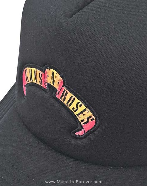 GUNS N' ROSES (���󥺡�����ɡ���������) SCROLL LOGO �֥��������롦������ ��å��奭��å�