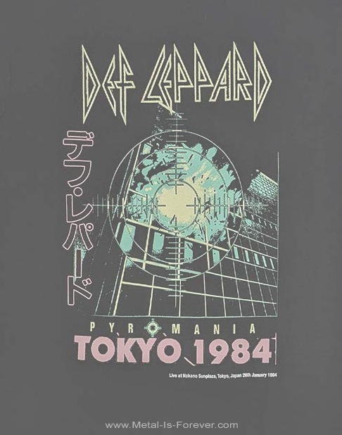 DEF LEPPARD (ǥաѡ) Pyromania ֱΥåȡ TOKYO 1984 ԥġʥ㥳뎥졼