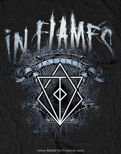 IN FLAMES (���󡦥ե쥤�ॹ) BATTLES CREST �֥Хȥ롦���쥹�ȡ� �ԥ����