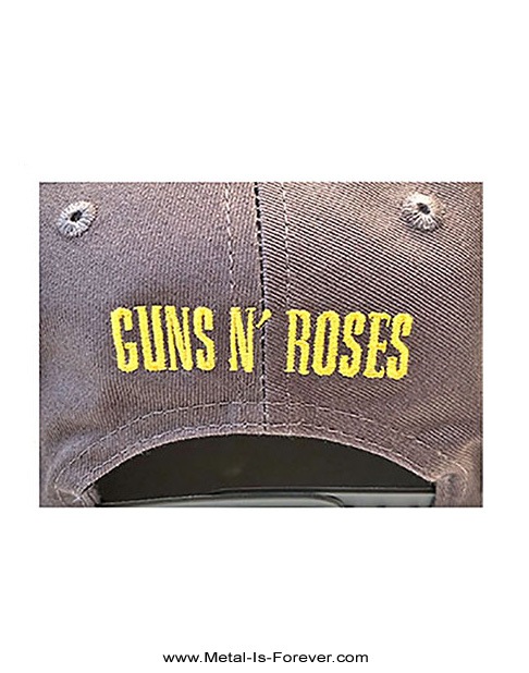 GUNS N' ROSES (���󥺡�����ɡ���������) CIRCLE LOGO �֥������롦������ �ġ��ȡ��� �١����ܡ��륭��åסʥ��졼/�ͥ��ӡ����֥롼��