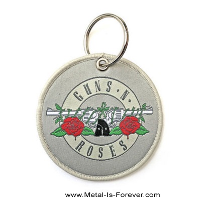 GUNS N' ROSES (���󥺡�����ɡ���������) Silver Circle Logo �֥���С����������롦������ ��åڥ󡦥�����������
