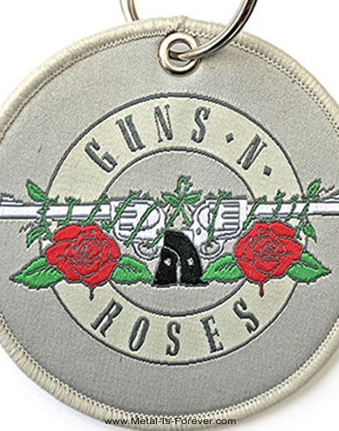 GUNS N' ROSES (���󥺡�����ɡ���������) Silver Circle Logo �֥���С����������롦������ ��åڥ󡦥�����������