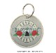 GUNS N' ROSES (���󥺡�����ɡ���������) Silver Circle Logo �֥���С����������롦������ ��åڥ󡦥�����������