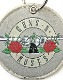 GUNS N' ROSES (���󥺡�����ɡ���������) Silver Circle Logo �֥���С����������롦������ ��åڥ󡦥�����������